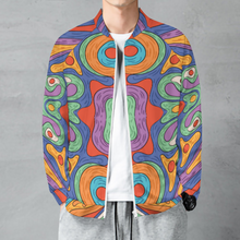 Cargar imagen en el visor de la galería, Chaqueta de Béisbol para Otoño Invierno para Hombre WY10 Personalizada con Impresión Completa de Múltiples Imágenes con Foto Logo Patrón Texto