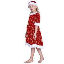 Cargar imagen en el visor de la galería, Vestido de Navidad Fiesta para Niños Niñas Chicas JJ0525021 Personalizado con Impresión Completa con Foto Logo Patrón Texto