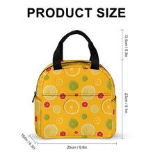 Cargar imagen en el visor de la galería, Bolsa Grande de Almuerzo Reutilizable con Bolsillo / Bolsa Térmica de Almuerzo Aislada XB0602049 Personalizada Impresion Completa de Una Imagen con Foto Logo Patrón Texto