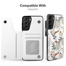 Cargar imagen en el visor de la galería, Carcasa de Teléfono de TPU Cuero de Samsung Funda de Móvil para Galaxy S21 del Tirón 3C0705121 Personalizada Impresion Completa de Una Imagen con Foto Logo Patrón Texto