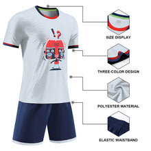 Cargar imagen en el visor de la galería, JG6319 Uniforme de Fútbol para Adultos con Diseño Personalizado Personalizada de Tus Nombres o Fotos
