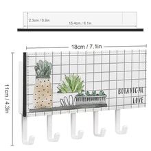 Cargar imagen en el visor de la galería, Colgador de Almacenaje de Llaves con Diseño Personalizado Personalizada de Tus Imágenes o Nombres