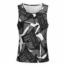 Cargar imagen en el visor de la galería, Tank Top Camiseta sin Manga para Hombre BK con Impresión Completa de una Imagen Personalizada con Foto Logo Patrón Texto