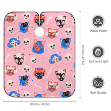 Cargar imagen en el visor de la galería, Capa Peluquería Infantil Bata de Corte de Pelo Delantal Impermeable de Afeitar Salón para Niños JJ0522084 Personalizada Impresion Completa de Una Imagen con Foto Logotipo Patrón Texto