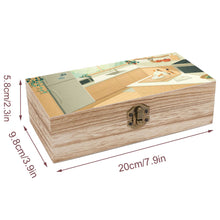 Cargar imagen en el visor de la galería, Caja de Almacenaje de Madera con Diseño Personalizado Personalizada de Tus Imágenes o Textos