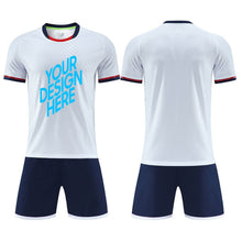 Cargar imagen en el visor de la galería, JG6319 Uniforme de Fútbol para Adultos con Diseño Personalizado Personalizada de Tus Nombres o Fotos