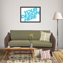 Cargar imagen en el visor de la galería, Pintura de Marco de Madera con Impresión Digital de Diseño Personalizado con Tu Nombre o Imagen