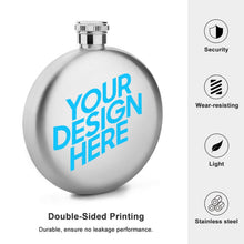 Cargar imagen en el visor de la galería, Petaca de Alcohol (Impresión UV) con Diseño Personalizado Personalizada de Tus Fotos o Nombres