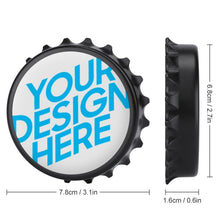 Cargar imagen en el visor de la galería, Abridor Sacacorchos Abrebotellas / Imanes de Nevera Refrigerador Personalizado con Foto Nombre Logo