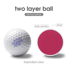 Cargar imagen en el visor de la galería, Pelota de Golf Profesional de Práctica con Estampado Entrenamiento de Golf JJ0526009 Personalizada de Una Imagen con Foto Logo Patrón Texto