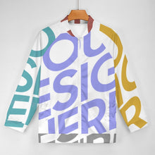 Cargar imagen en el visor de la galería, Chaqueta de Béisbol para Otoño Invierno para Hombre WY10 Personalizada con Impresión Completa de Múltiples Imágenes con Foto Logo Patrón Texto