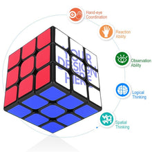 Cargar imagen en el visor de la galería, Cubo de Rubik Juguete de Descompresión Cubo Mágico 3 x 3 x 3 Impresión a Una Cara BG1613010 Personalizado Impresion Completa de Una Imagen con Foto Logo Patrón Texto