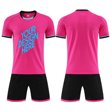Cargar imagen en el visor de la galería, JG6319 Uniforme de Fútbol para Adultos con Diseño Personalizado Personalizada de Tus Nombres o Fotos
