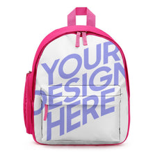 Cargar imagen en el visor de la galería, Mochila Infantil Sencilla Mochial de Estudiante Capacidad Grande con Estampado para Niños Niñas XB0604091 Personalizada de una sola imagen con Foto Logo Patrón Texto