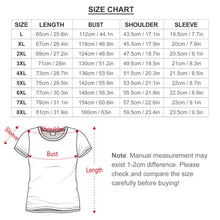 Cargar imagen en el visor de la galería, Camiseta casual manga corta talla grande para mujer A562 Personalizada con Impresión Completa de una imagen con Foto Logo Patrón Texto