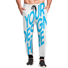 Cargar imagen en el visor de la galería, Pantalones de Chándal para Hombre con Impresión Frontal de Diseño Personalizados FS0828005 con Fotos Textos Patrón