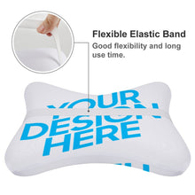 Cargar imagen en el visor de la galería, Almohada de Huesos para Coche 2 piezas / paquete con Paquetes de Poliéster Personalizada con Tu Imagen Online