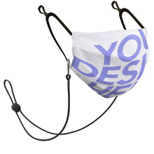 Cargar imagen en el visor de la galería, Mascarilla Antipolvo Higiénica Reutilizable Ajustable con Filtro para Adulto JJ0521198 Personalizada Impresion Completa de una imagen con Foto Logo Patrón Texto
