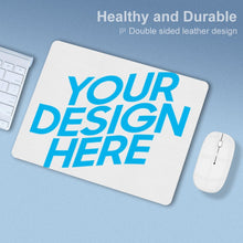 Cargar imagen en el visor de la galería, Alfombrilla de Cuero para Ratón Personalizada con Tu Foto Online