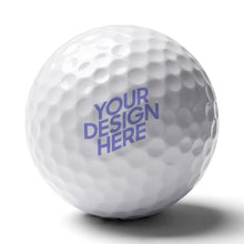 Cargar imagen en el visor de la galería, Pelota de Golf Blanco para Entrenamiento de Golf con Estampado JJ0526010 Personalizada de Dos Imágenes con Foto Logo Patrón Texto