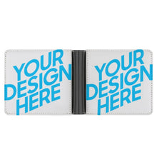 Cargar imagen en el visor de la galería, Cartera Monedero Billetera de PU para hombre y mujer XB0608010 Personalizada con Foto, Texto o Logo