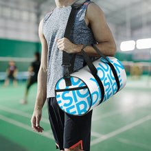 Cargar imagen en el visor de la galería, Bolsa para Gimnasia cilíndrica Maleta Maletin Bolso de Cilindro de Deportivo para mujer y hombre Q006 Personalizada Personalizado con Foto o Mensajes de Texto