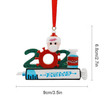 Cargar imagen en el visor de la galería, Decoración de navidad Colgante de árbol de Navidad GY0902041 Personalizada con Foto, Texto o Logo