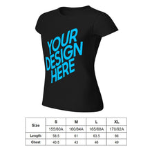 Cargar imagen en el visor de la galería, Camiseta manga corta cuello redondo de Algodón para Mujer FS0803017 Personalizada con Impresión Delantera con Foto Logo Patrón Texto