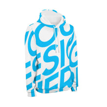 Cargar imagen en el visor de la galería, Traje de Sudadera Estampada Deportiva con capucha casual para hombre 4T03 Personalizado con Foto Logo Patrón Texto