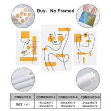 Cargar imagen en el visor de la galería, Póster Cuadro Imagen Lienzo Pintura Colgante de 3 Paneles en Combinación Vertical / Cuadro de Lienzo con Pintura de 3 paneles / Cuadros de Pared de 3 partes GY0903234 Personalizado Personalizada con Foto, Texto o Logo