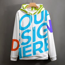 Cargar imagen en el visor de la galería, Sudadera con estampado completo de doble capa de gran tamaño (múltiples imágenes opcionales) FS0816115 personalizada con foto, texto o logo