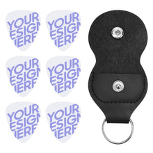Cargar imagen en el visor de la galería, Púa de Guitarra Clásica Púa de Bass 6 Piezas JJ0530000 Personalizada Impresion Completa de Una Imagen con Foto Logo Patrón Texto