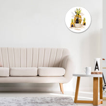 Cargar imagen en el visor de la galería, Reloj en Pared sin Escala de Cloruro de Polivinilo GY0903015 con Diseño Personalizado de Tu Foto Texto Patrón