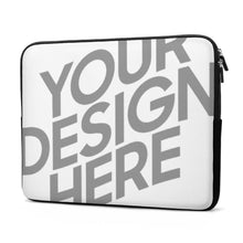 Cargar imagen en el visor de la galería, Bolsa para Portátil impermeable con cremallera sin asa 3C0703000 Personalizada de múltiples imágenes con Foto Logo Patrón Texto