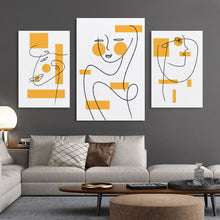 Cargar imagen en el visor de la galería, Póster Cuadro Imagen Lienzo Pintura Colgante de 3 Paneles en Combinación Vertical / Cuadro de Lienzo con Pintura de 3 paneles / Cuadros de Pared de 3 partes GY0903234 Personalizado Personalizada con Foto, Texto o Logo