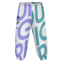 Cargar imagen en el visor de la galería, Pantalones deportivos Pantalones casuales con cintura elástica para niños niñas NT204 Personalizados con Impresión Completa de múltiples imágenes con Foto Logo Patrón Texto