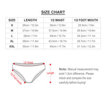 Cargar imagen en el visor de la galería, Braga / Ropa Interior Clásica Regular de Cintura Media para Mujer NZ208 Personalizada con Impresión Completa de una imagen con Foto Logo Patrón Texto