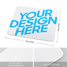 Cargar imagen en el visor de la galería, Alfombrilla de ratón para teclado grande borde de bloqueo Personalizado con Foto Texto o Logo