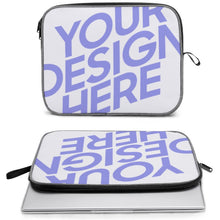 Cargar imagen en el visor de la galería, Bolsa para portátil Copo de nieve sin asa XB0605002 Personalizada de una imagen con Foto Logo Patrón Texto