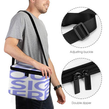Cargar imagen en el visor de la galería, Bolsa Térmica para Hielo Alimentos Fríos o Calientes / Bolsa de Almuerzo Plegable Reutilizable para Picnic JJ0522216 Personalizada Impresion Completa de Una Imagen con Foto Logo Patrón Texto