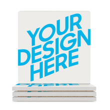 Cargar imagen en el visor de la galería, JJ0520028 Posavasos Cuadrado de Cerámica con Impresión Directa UV Personalizado Personalizada con Foto, Texto o Logo