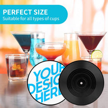 Cargar imagen en el visor de la galería, Posavasos estilo CD JJ0520074 con Diseño Personalizado Personalizada de Tus Imágenes o Nombres,Texto