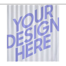 Cargar imagen en el visor de la galería, Cortina de Ducha / Cortina de baño de Poliéster Personalizada con impresión completa con Foto Logo Patrón Texto