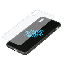 Cargar imagen en el visor de la galería, Funda del Móvil de Cristal y TPU para iPhone XS MAX con Diseño Personalizado de Tus Patrones o Textos