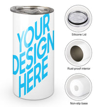 Cargar imagen en el visor de la galería, Taza de viaje Taza de Café Taza Térmica Vaso Vertical de Acero Inoxidable 304 para Oficina Hogar Aire Libre JJ0520151 Personalizada con Foto Logo Patrón Texto
