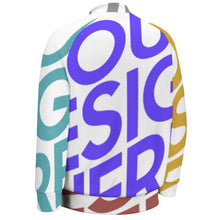 Cargar imagen en el visor de la galería, Uniforme de Béisbol Chaqueta Deportiva Casual para Hombre FS0818006 Personalizada con impresión completa de múltiples imágenes con Foto Logo Patrón Texto