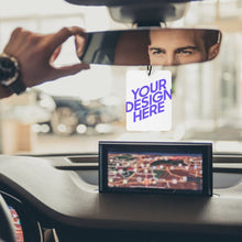 Cargar imagen en el visor de la galería, Tabletas de aromaterapia para coche, ambientador para coche con Perfume para vehículo (5 unidades por paquete) personalizado con patrón foto texto