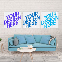 Cargar imagen en el visor de la galería, Cuadros imágenes Pintura de Múltiples Diseños Impresión Cuadrado Póster Colgante de 3 Paneles 3 Unidad Pintura de Lienzo (Cuadrado) GY0903217 Personalizado Personalizada con Foto, Texto o Logo