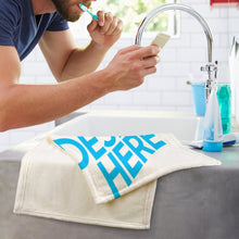 Cargar imagen en el visor de la galería, Toalla de baño de lana coral personalizado con patrón foto texto