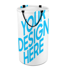 Cargar imagen en el visor de la galería, Cesta de lavandería plegable de gran capacidad personalizado con patrón foto texto